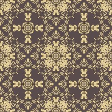 Classic Seamless Pattern Stock Illustration