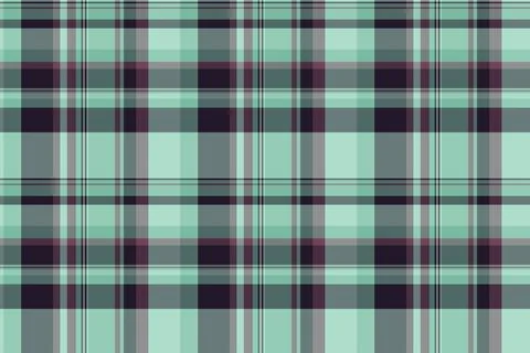 A classic seamless plaid tartan pattern featuring a modern color palette of c Stock Illustration