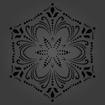 Classic Seamless Vector Fine Pattern With Arabesques Stock Illustration