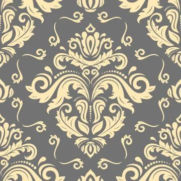 Classic Seamless Vector Pattern Stock Illustration