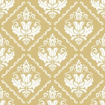 Classic Seamless Vector Pattern Illustrazione stock