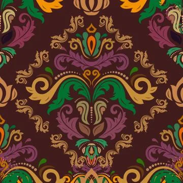 Classic Seamless Vector Pattern Stockillustratie