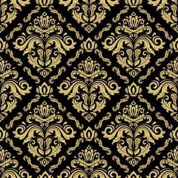 Classic Seamless Vector Pattern Stock Illustration