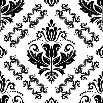 Classic Seamless Vector Pattern イラスト素材