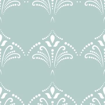 Classic Seamless Vector Pattern Stock Illustration