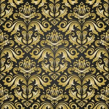 Classic Seamless Vector Pattern 스톡 일러스트