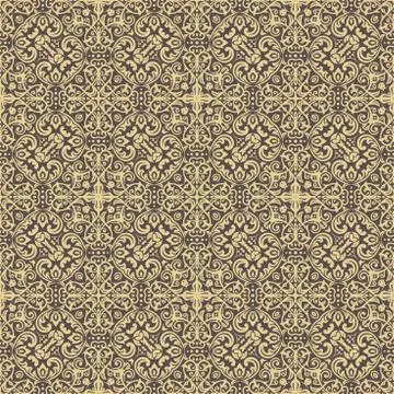 Classic Seamless Vector Pattern Stock Illustration