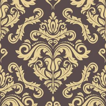 Classic Seamless Vector Pattern Illustrazione stock