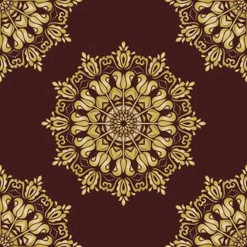 Classic Seamless Vector Pattern Illustrazione stock