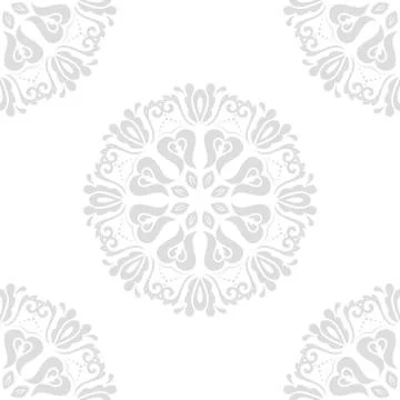 Classic Seamless Vector Pattern 스톡 일러스트