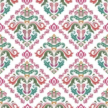 Classic Seamless Vector Pattern Stock Illustration