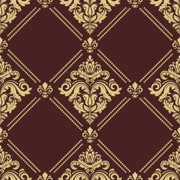 Classic Seamless Vector Pattern Stock Illustration