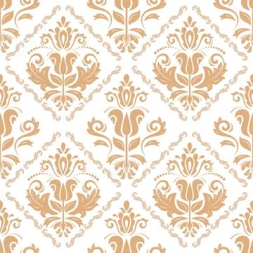 Classic Seamless Vector Pattern Stock Illustration