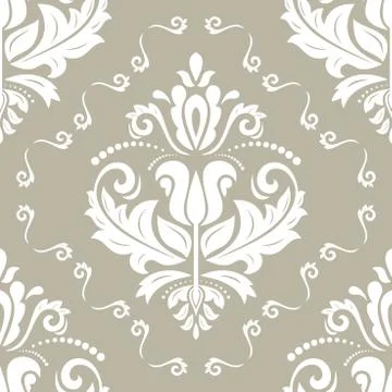 Classic Seamless Vector Pattern Stock Illustration