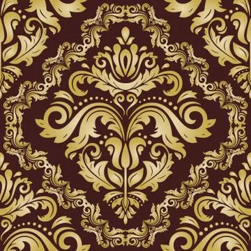 Classic Seamless Vector Pattern Stock Illustration