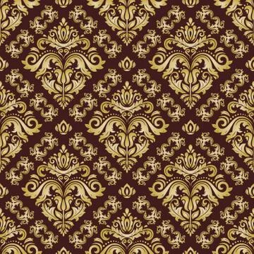 Classic Seamless Vector Pattern Illustrazione stock