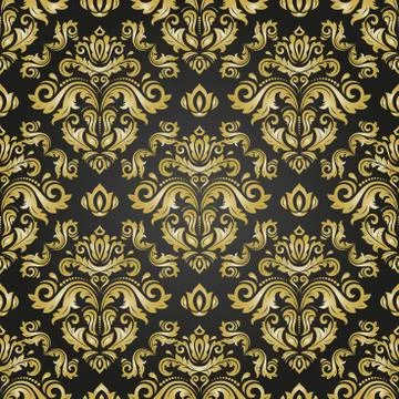 Classic Seamless Vector Pattern Stock Illustration