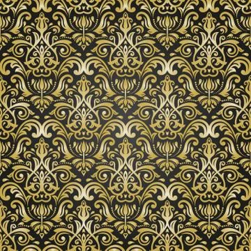 Classic Seamless Vector Pattern Stock Illustration