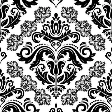 Classic Seamless Vector Pattern Stock Illustration