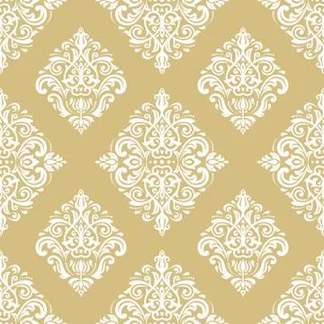 Classic Seamless Vector Pattern Illustrazione stock