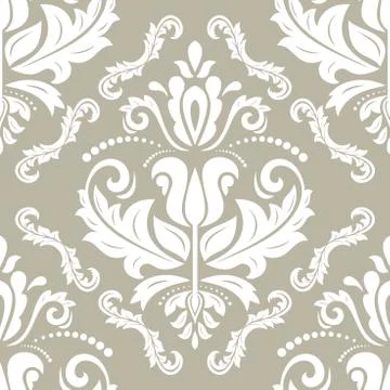 Classic Seamless Vector Pattern Stockillustratie