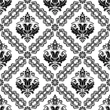 Classic Seamless Vector Pattern Illustrazione stock
