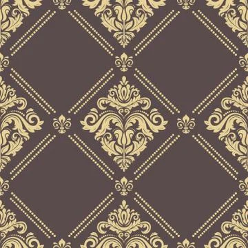 Classic Seamless Vector Pattern Stock Illustration