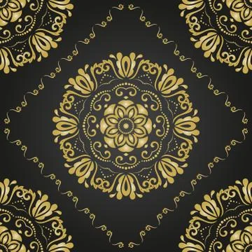 Classic Seamless Vector Pattern Stock Illustration