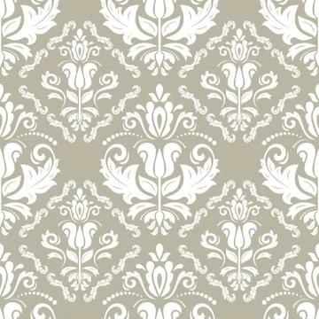 Classic Seamless Vector Pattern Stock Illustration