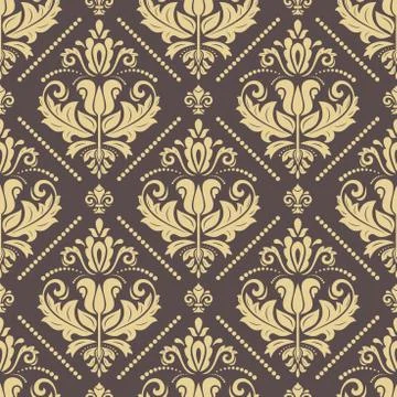 Classic Seamless Vector Pattern Stock Illustration