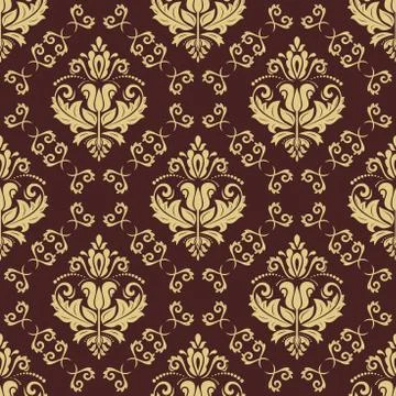 Classic Seamless Vector Pattern Stock Illustration