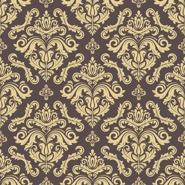 Classic Seamless Vector Pattern 스톡 일러스트