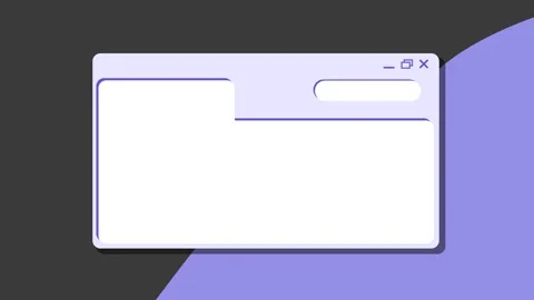 Classic shape style animation with drop computer desktop window for presenta Stock Footage 249748666