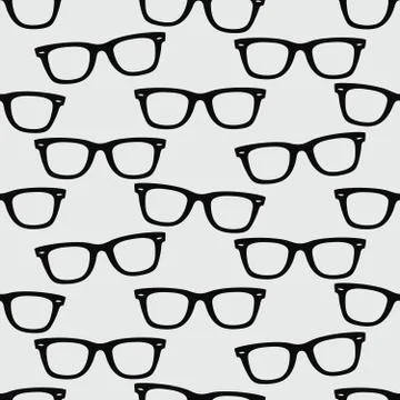 Classic shapes of glasses Illustrazione stock