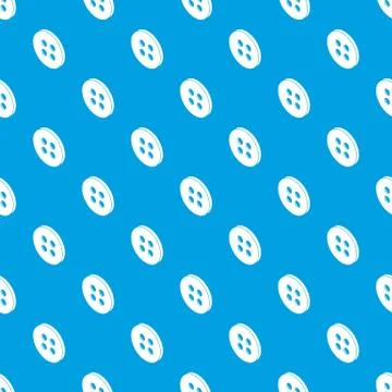 Classic shirt button pattern vector seamless blue イラスト素材