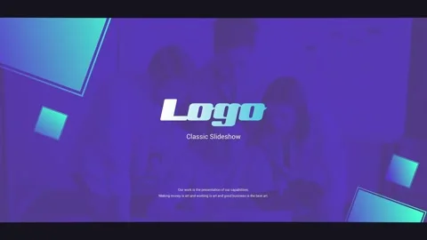 Classic Slideshow for After Effects 스톡 After Effects