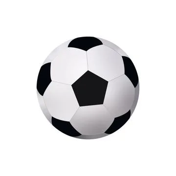 Classic Soccer Ball Stock Illustration