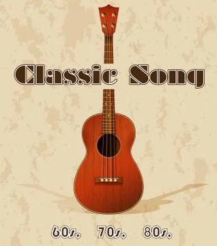 Classic song Stock Illustration