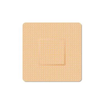 Classic square shape plaster for wounds Stock Illustration