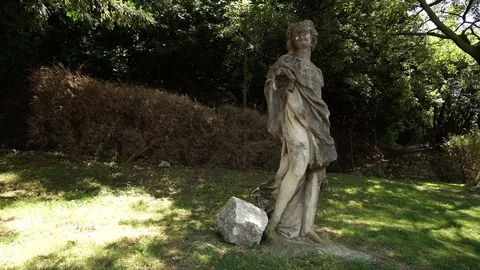 A classic statue. Stock Footage 109820157