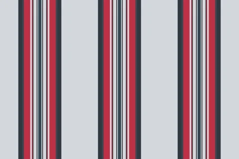 Classic striped pattern featuring vertical bands in shades of gray, red, and  스톡 일러스트
