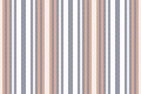 Classic striped pattern. Navy blue, orange, and white vertical lines form a t 스톡 일러스트