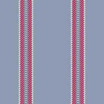 Classic striped pattern with textured vertical bands in red, white, and gray. Stockillustratie