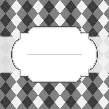 Classic style argyle background Иллюстрация