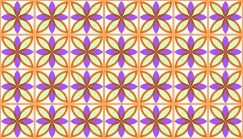 Classic style Pattern Vector Illustration. Element. Colorful Pattern Stock Illustration