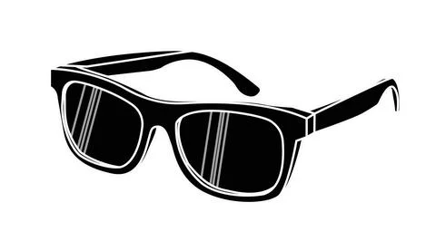 Classic sunglasses vector illustration Stock Illustration