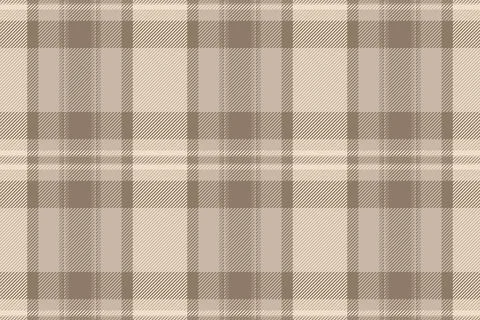 Classic tan  beige tartan pattern. Timeless, versatile background for design, Stock Illustration