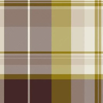 Classic tartan fabric pattern in brown, beige, and olive green. Ideal for bac 스톡 일러스트