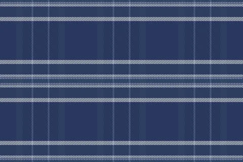 Classic tartan pattern in blue hues. A versatile design for textiles, backgro Stock Illustration