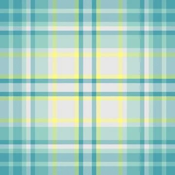 Classic tartan pattern in cool hues. A traditional textile design perfect for Stock Illustration
